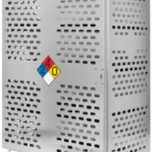 12-Hold Aluminum 33.5# Forklift Cage Propane Tank